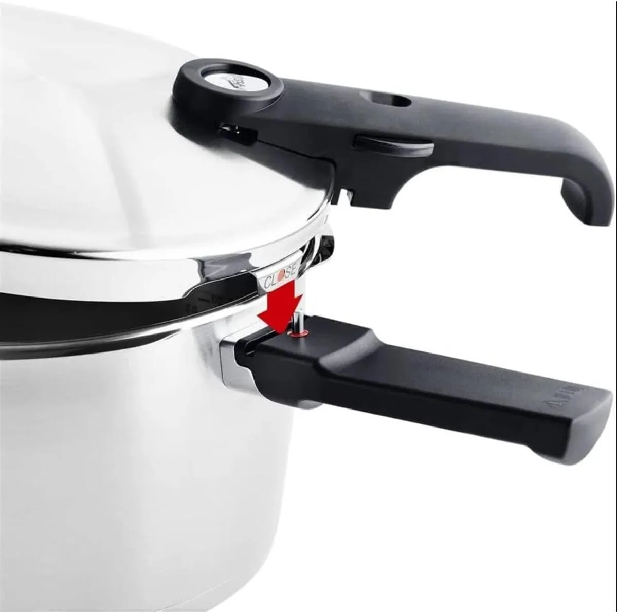 Fissler Vitavit Premium Pressure Cooker with Steamer Insert, 6.3 Quart