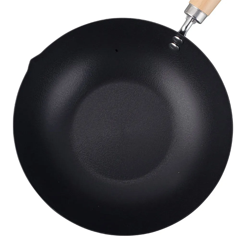 Fissler Zero Coating Stainless Steel Wok - 24cm