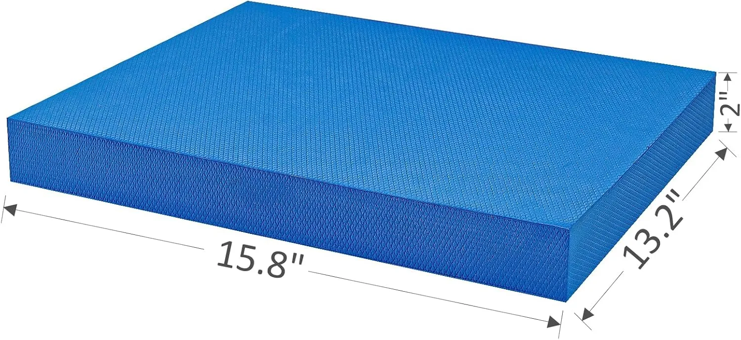 Foam Balance Pad, Balance Pads for Physical Therapy Equipment,Strength Stability Training, Non-Slip Foam Pad for Pilates Meditation