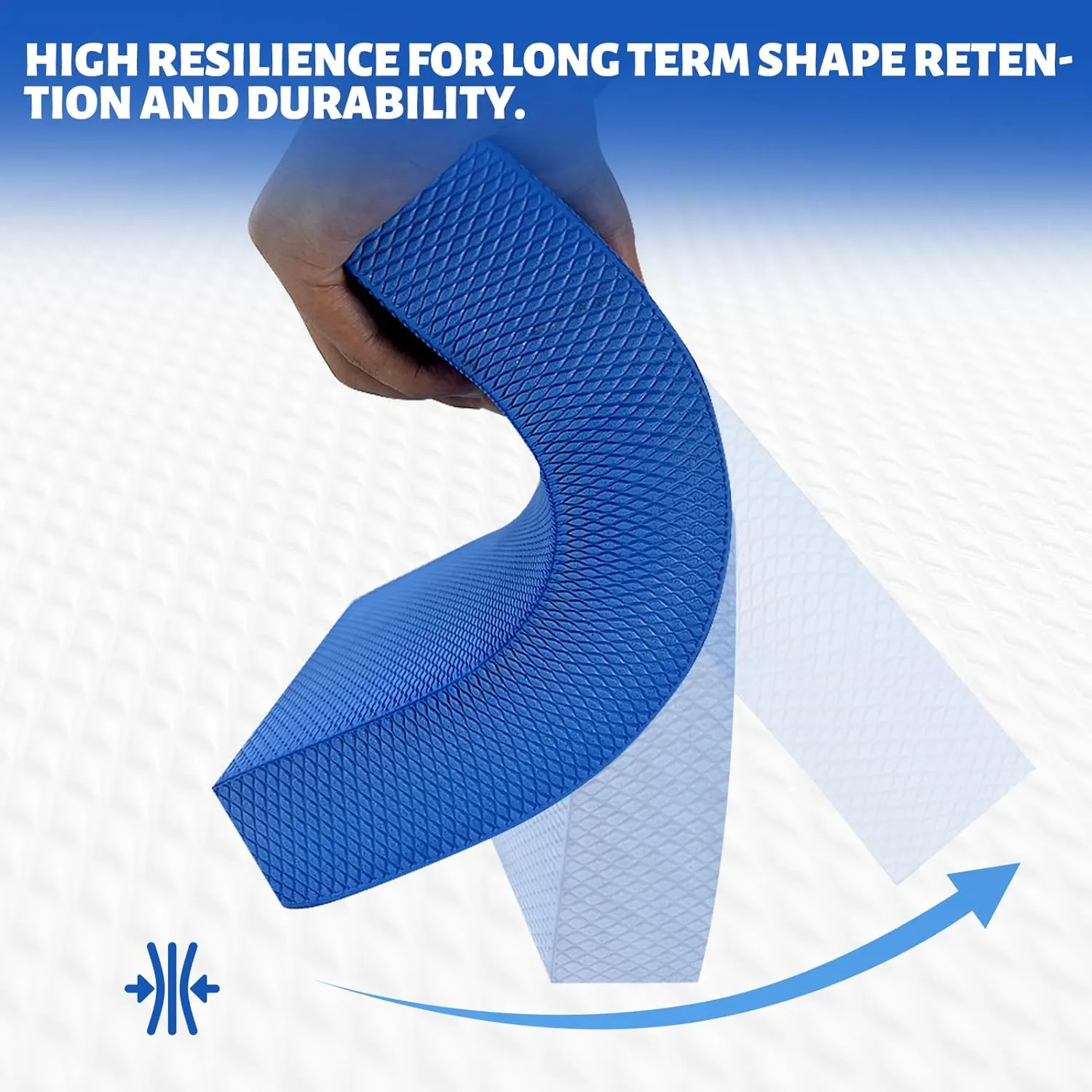 Foam Balance Pad, Balance Pads for Physical Therapy Equipment,Strength Stability Training, Non-Slip Foam Pad for Pilates Meditation