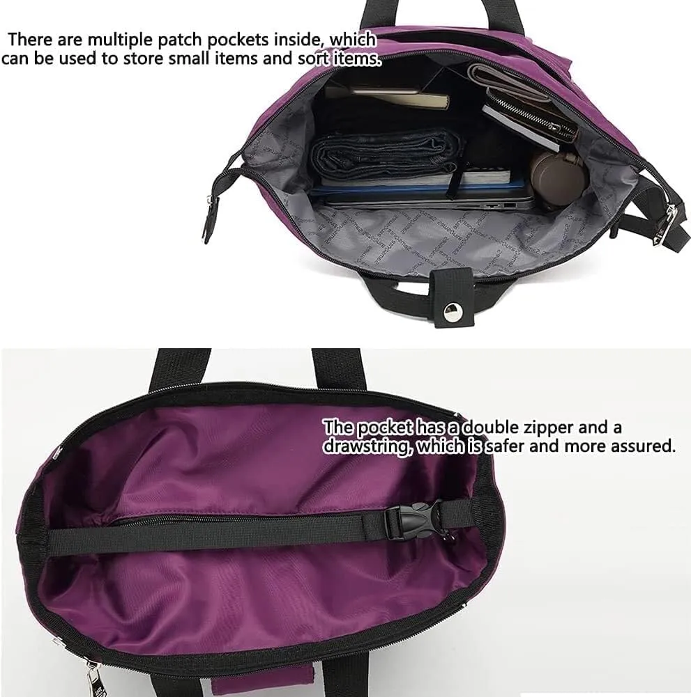 Folding Shopping Cart, 4 Wheels Shopping Trolley Foldable Aluminum Alloy Portable 2-in-1 Detachable Shopping Cart Bag for Supermarket Travel Grocery Utility Carts(Black)
