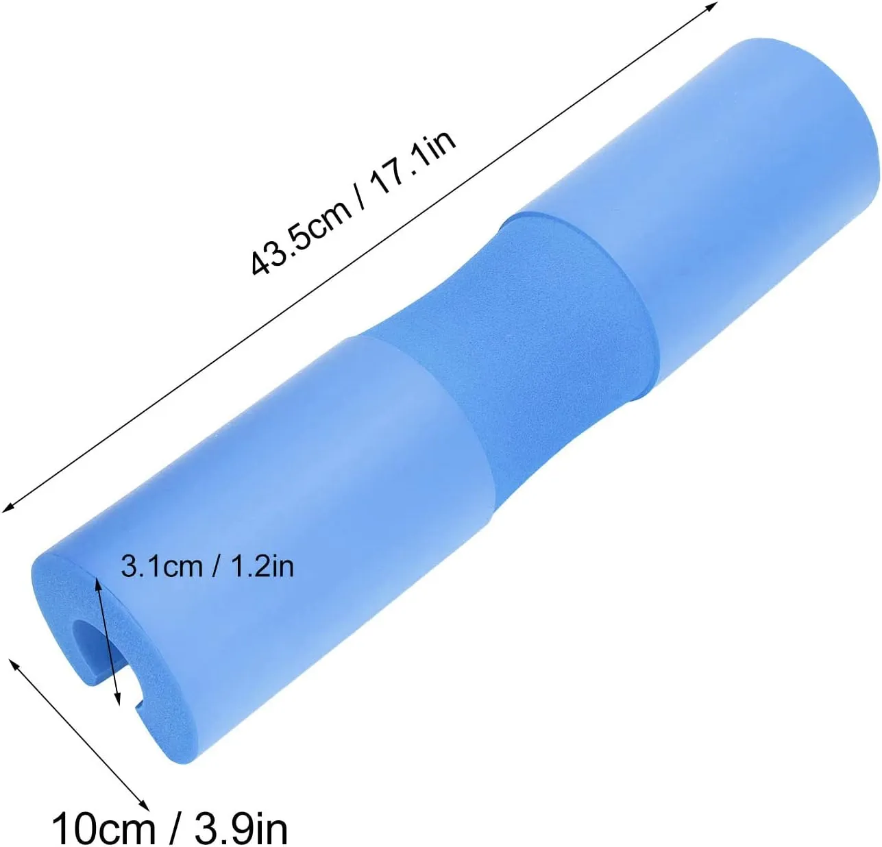 Four Colors, Squat Pad bell Pad, Essential Pads for Squats, Hip Thrusts, Nbr Rubber Foam Cushion with Safety Straps