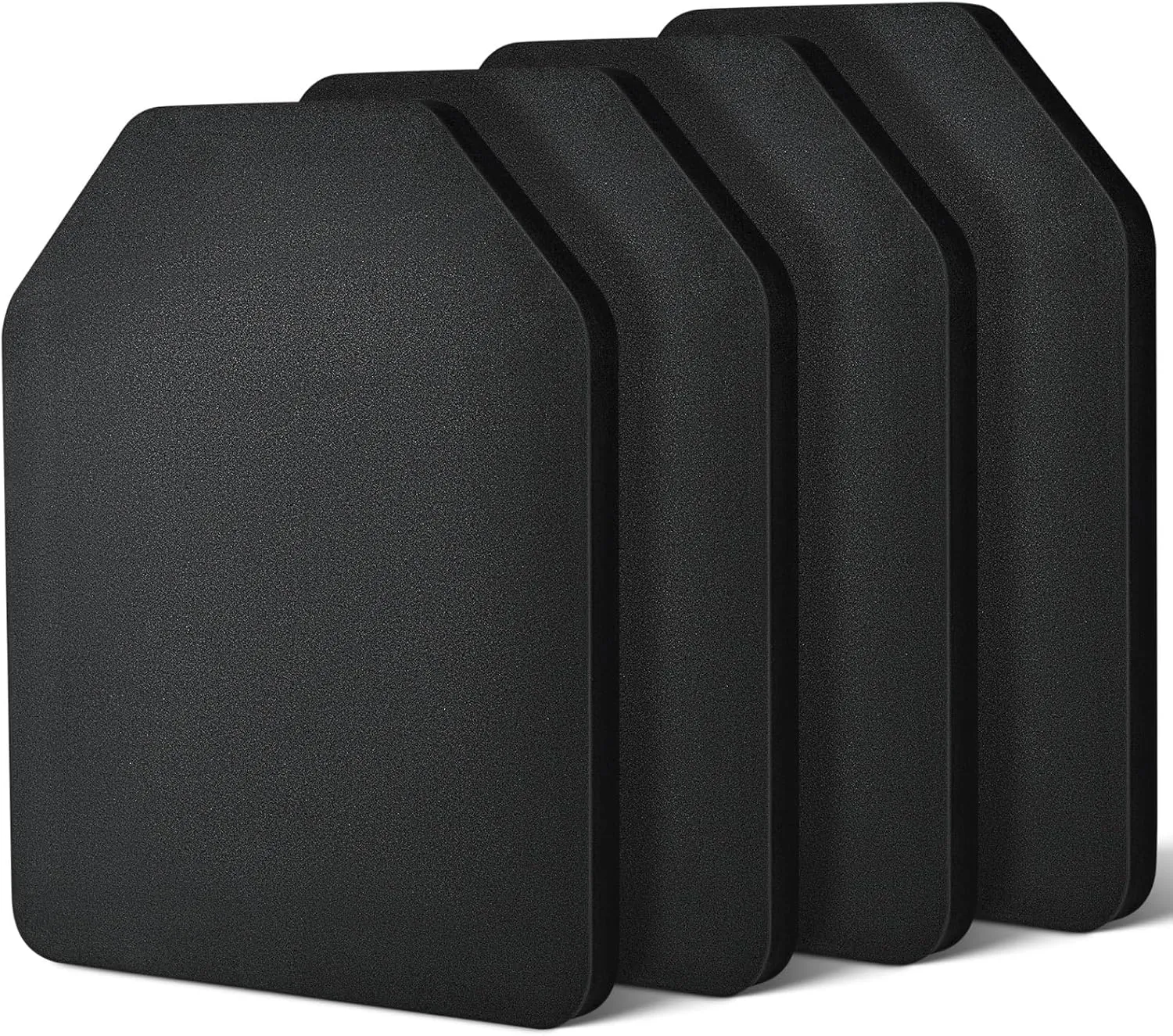 Frienda 4 Pcs Vest Inner Plate EVA Vest Inner Liner Foam Black Foam Plates for Plate Carrier Foam Plates for Vest EVA Foam Protective Pad Cushions