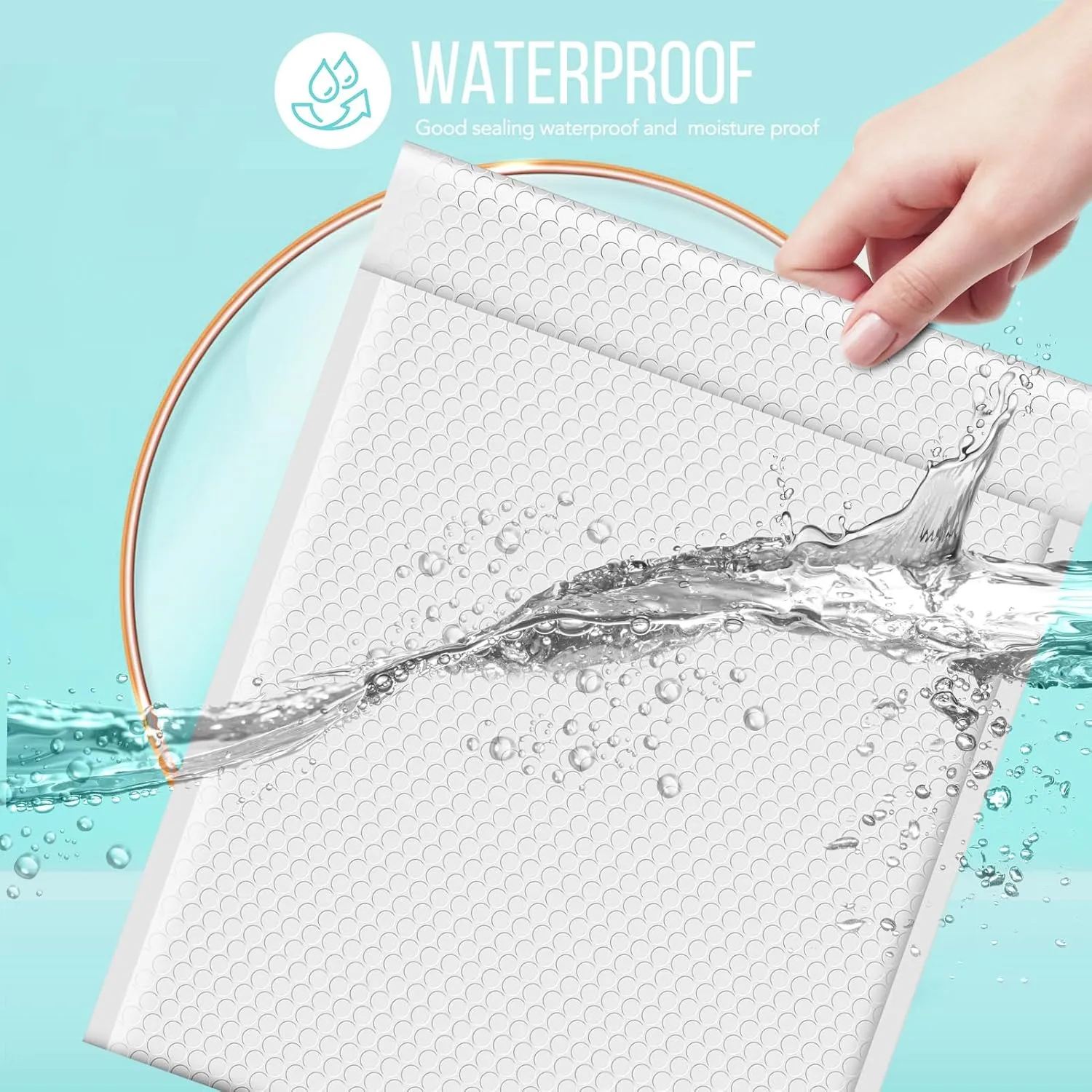 Fuxury Bubble Mailers 12x15" White Padded Envelopes 25 Pack large bubble mailer Strong Adhesion Padded Mailer,Self-Seal Bubble Envelope for Mailing Small Business,Magazine, Clothing.