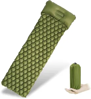 GaRcan Camping Mattress Inflatable Sleeping Pad Camping Mat Sleeping Cushion with Pillow Inflatable Sofa Air Mattress