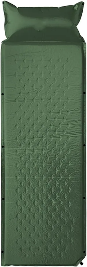 GaRcan Inflatable Sleeping Mattress with Pillow Self-Inflating Sleeping Pad Foldable Camping Single Mat Beautiful Scenery