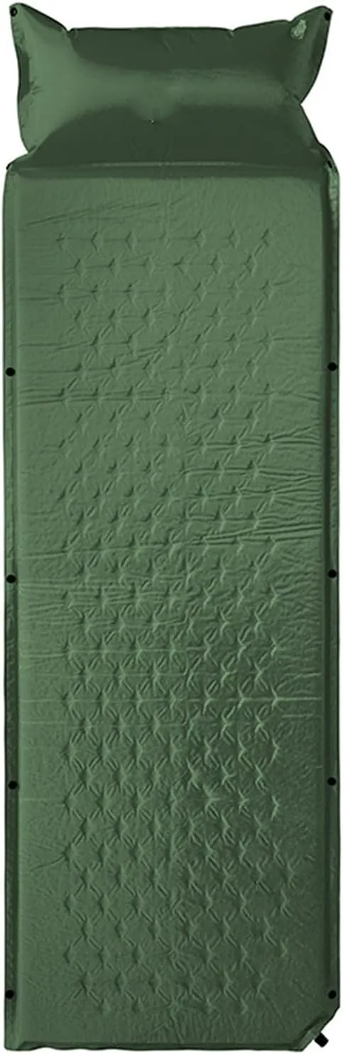 GaRcan Inflatable Sleeping Mattress with Pillow Self-Inflating Sleeping Pad Foldable Camping Single Mat Beautiful Scenery