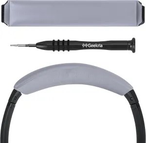 Geekria Headband Pad Compatible with Bose QuietComfort 35 ii Gaming, QC 35, QC SE, Headphones Replacement Repair Part (Grey)