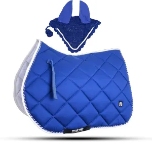 General Saddle Pads with Matching Fly Veil Set (Ship from USA)