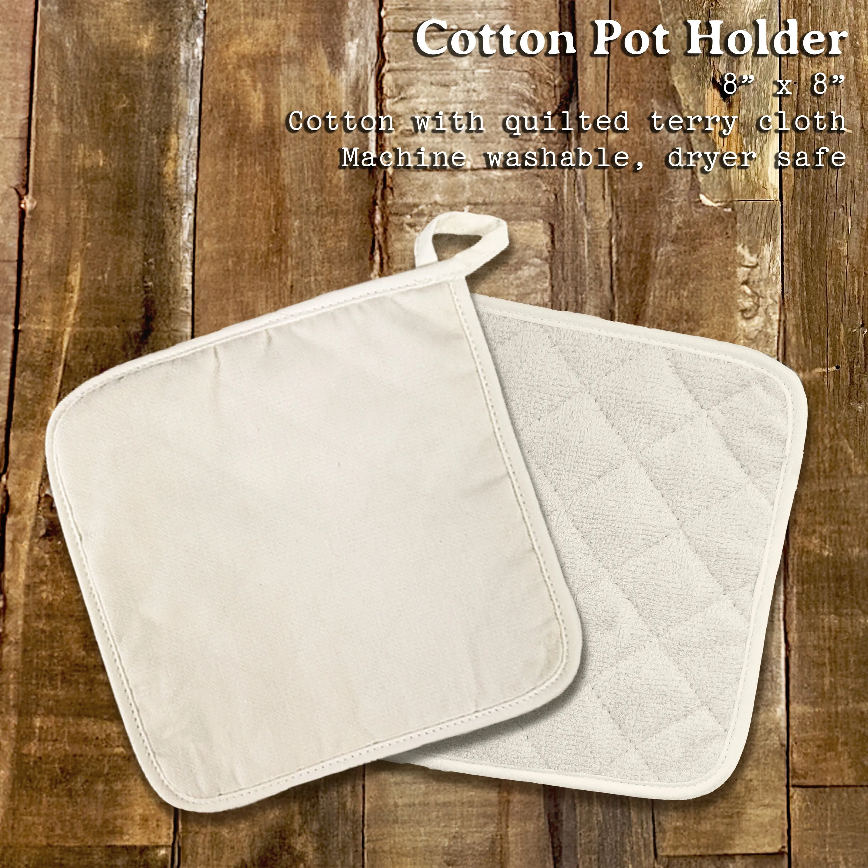 Get Lost Lantern w/ City, State - Cotton Pot Holder