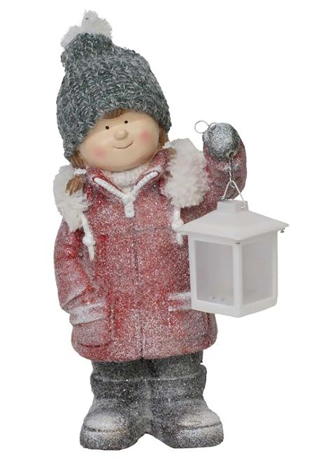 Girl With Led Lantern