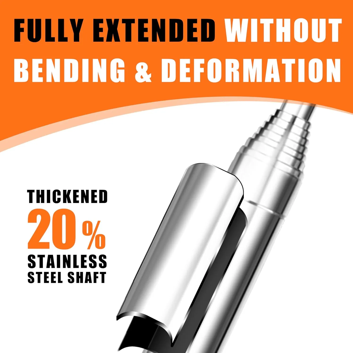 Golf Ball Retriever, 9Ft/12Ft/17Ft/20Ft Professional Stainless Steel Golf Ball Retriever, Telescopic Golf Ball Retriever for Water