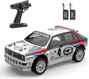 GoolRC 14302 Brushless RC Drift Car, 1:14 Scale 4WD 42KM/H High Speed Racing Truck, 2.4GHz Off-Road RC, Electric Drifting Car for Adults, Includes 2 Batteries