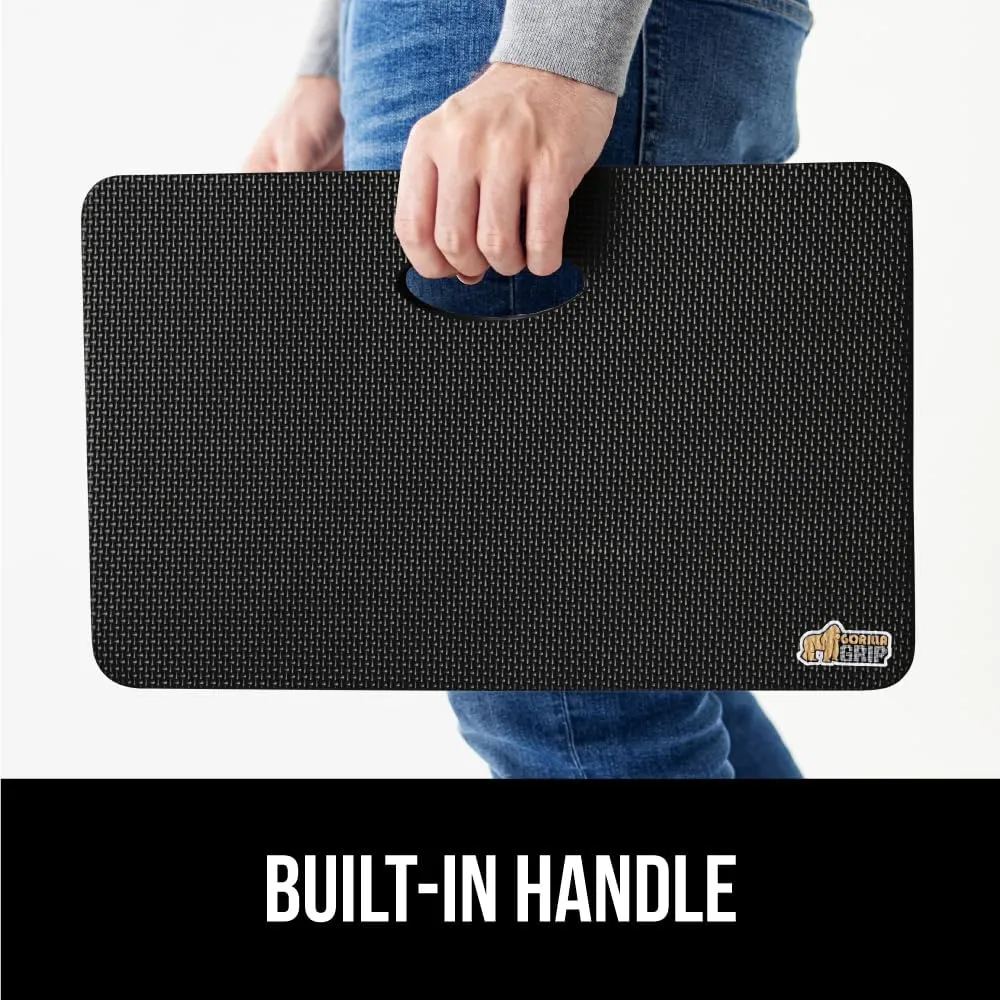 GORILLA GRIP Extra Thick Patent Pending Garden Kneeling Pad, Supportive Soft Foam Knee Cushioning for Gardening, Water Resistant Construction, Bathing Baby, Workout Supplies, Lightweight
