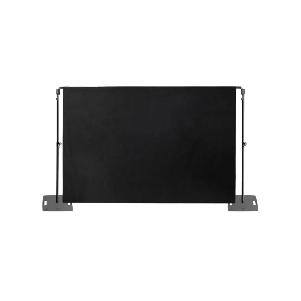 Gravity PAD SET 2 Pipe and Drape Curtain System incl. Curtain & Stands