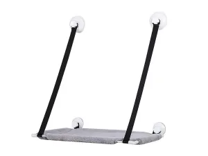 Grey Reliable Efficient operation Nest for Layer Cat Hanging Single Cat Bed Hammock Warm Plush Window