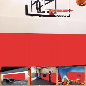 Gym Padding Wall Pads for Gym Wall Mats Basketball Wall Padding 2" Thick Foam Gym Wall Pad for Kids Wall Pad Protection, Waterproof Durable Wall Pads for Safety Colorful Wall Pad