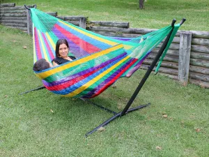 Hammock and Metal Stand Package