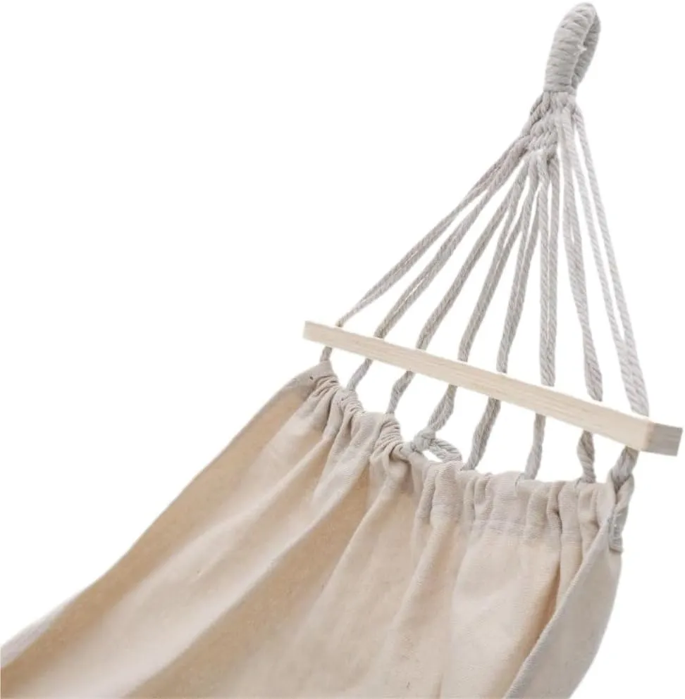 Hammock Double Hammock Outdoor Camping Swing Camping Single Double Adult Sleeping Anti-Rollover Thickened Hanging Chair Hammock Outdoor(White,Small)