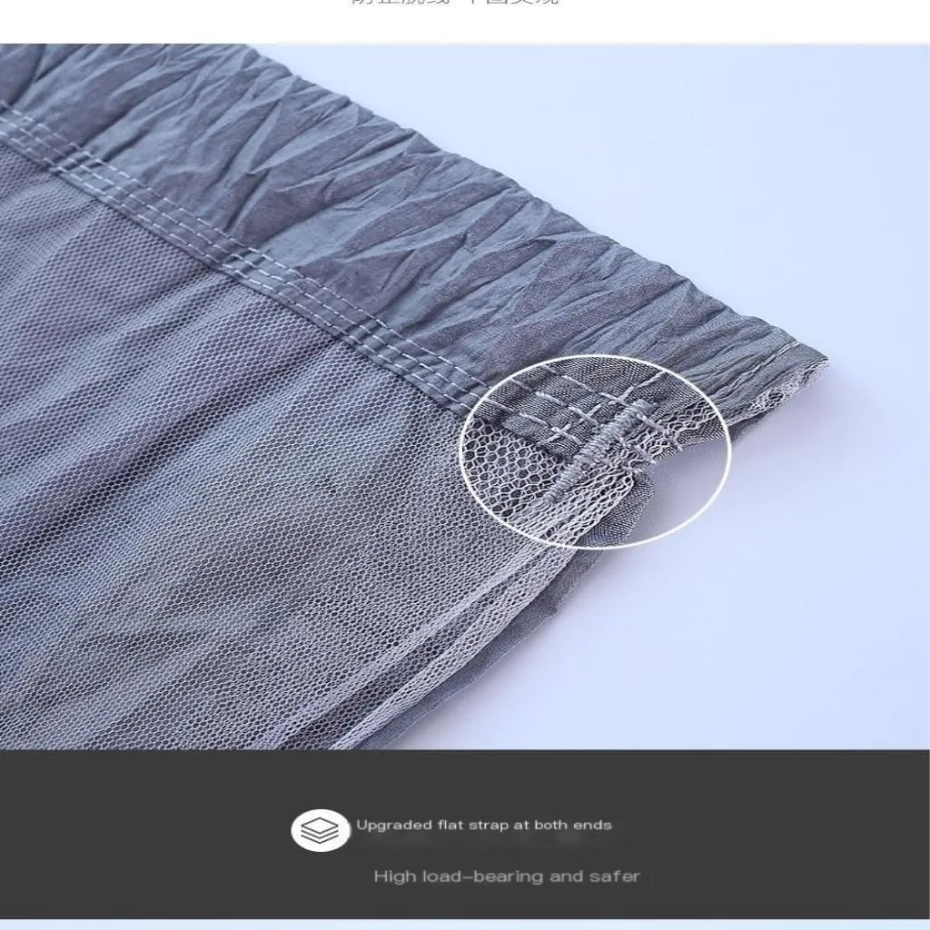 Hammock Double Outdoor Camping Mosquito Net Hammock Nylon Parachute Cloth Hammock with Mosquito Net Outdoor Swing Hammock Hammock Outdoor(A)