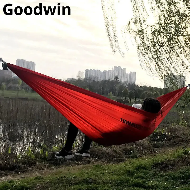 Hammock Nylon Camping Survival garden hunting Leisure Travel Double Person Portable Parachute Hammocks
