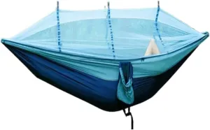 Hammocks Hammock Outdoor Camping Anti-Mosquito Outdoor Camping with Mosquito Net Breathable Hanging Tree Tent Camping Hammocks(B)
