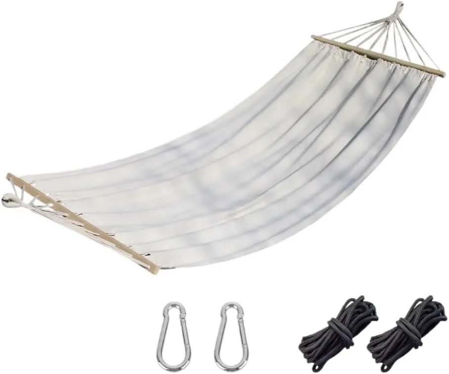 Hammocks Hammock Outdoor Single Double Anti-Rollover Portable Camping Outdoor Detachable and Washable Hanging Chair Camping Hammocks(B)