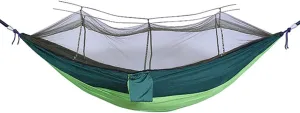 Hammocks Hammock Portable Hammock Gear 1 Person Ultralight Hanging Bed with Mosquito Net for Survival Travel Indoor Camping Beach Hiking Hammocks for Outside