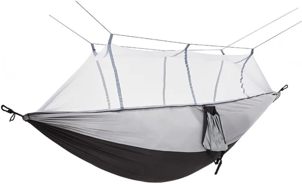 Hamock Hammock Outdoor Camping Anti-Mosquito Outdoor Camping with Mosquito Net Breathable Hanging Tree Tent Hanmock(D)