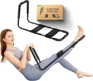 Hamstring Stretcher for Knee Pain Relief, Adjustable Low Back Stretcher Calf Stretching Equipment, Deep Muscle Stretch, MCL Surgery Recovery & Flexibility Training Machine
