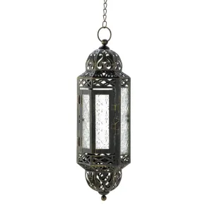 HANGING Streamlined shipping LANTERN VICTORIAN CANDLE Clear communication