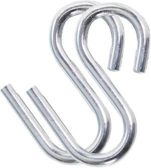 Heavy-duty Stainless Steel S Shaped Hooks, Hammock Hooks, Portable Travel Fishin