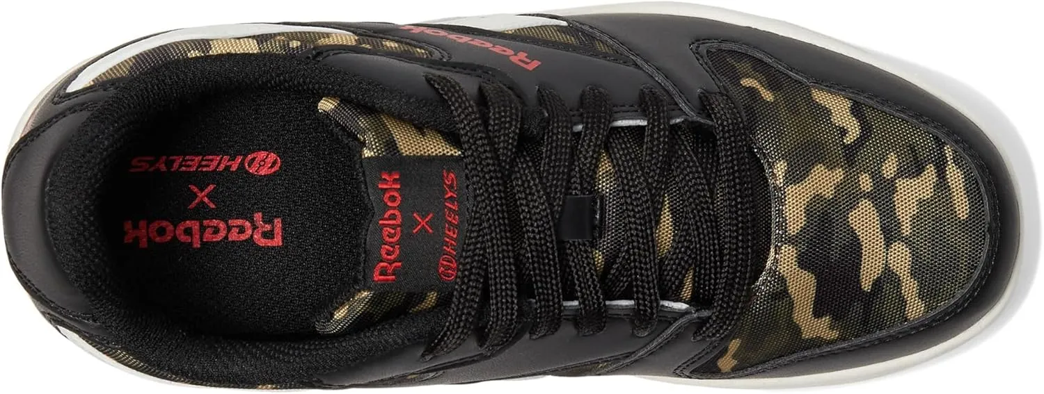 HEELYS Men's Reebok Bb4500 Low (Little Big Kid/Adult) Wheeled Heel Shoe