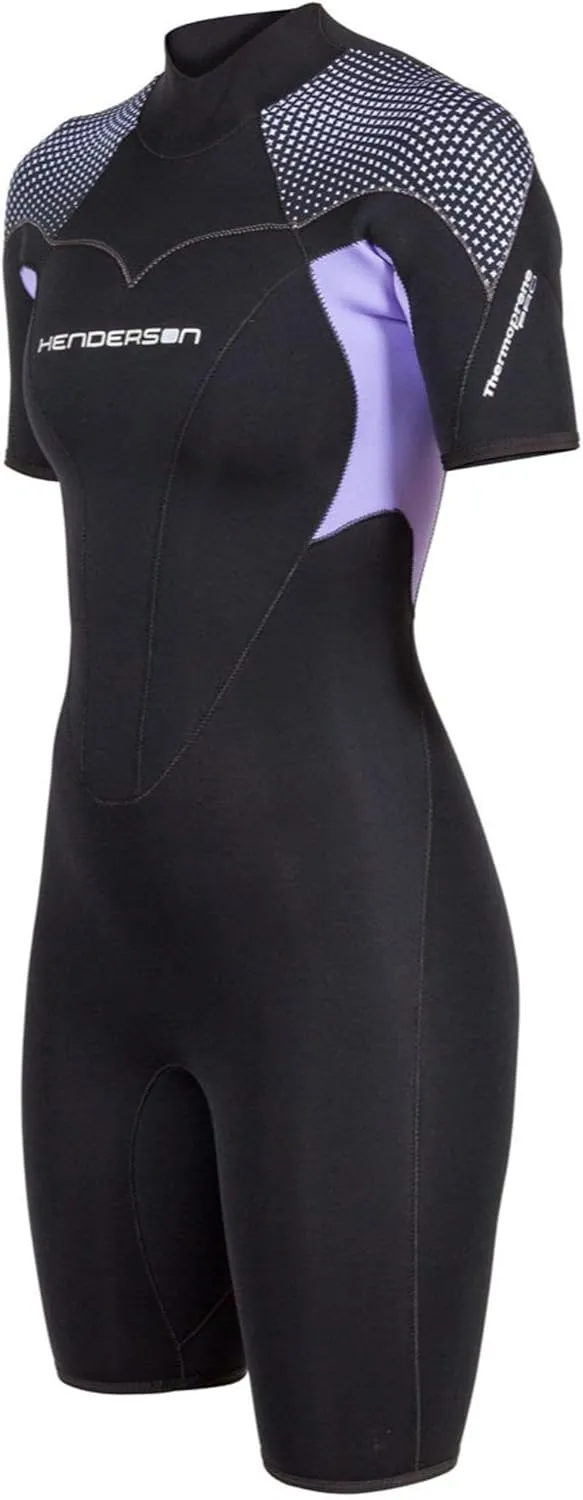 Henderson Women's 3mm Thermoprene Pro Back Zip Shorty Wetsuit