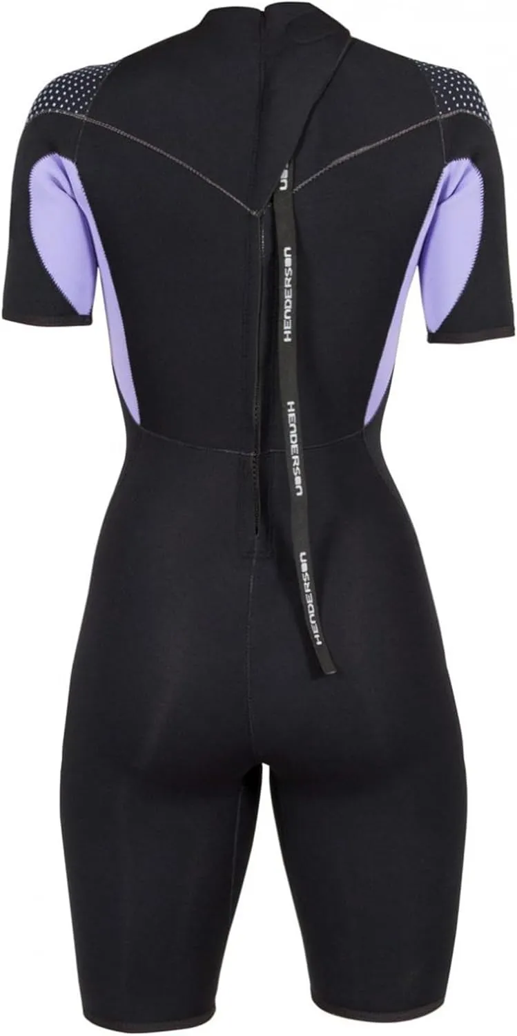 Henderson Women's 3mm Thermoprene Pro Back Zip Shorty Wetsuit