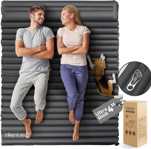 Hikenture Double Sleeping Pad for Camping 2 Person (Grey)