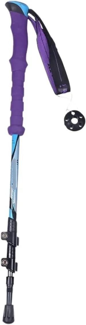 Hiking Trekking Poles Ultralight Walking Trekking Poles with Antishock and Quick Lock System Telescopic for Hiking Hiking Sticks for Trekking