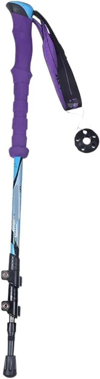 Hiking Trekking Poles Ultralight Walking Trekking Poles with Antishock and Quick Lock System Telescopic for Hiking Hiking Sticks for Trekking
