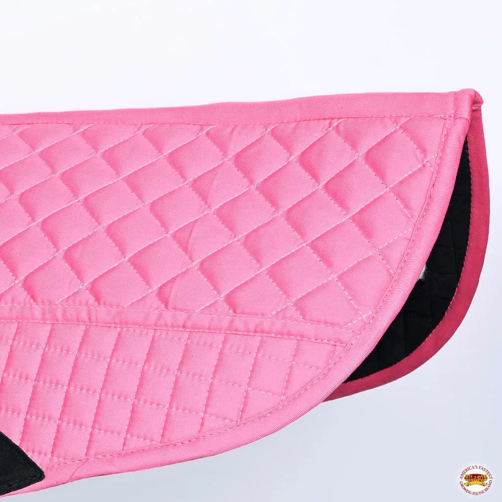 HILASON Western Endurance Round Skirt All Purpose Horse Saddle Pad | Saddle Pad for Horse Riders | Saddle Pads Western| Horses Saddle Pads | Horse Riding Pads | Western Saddle Pads for Horses
