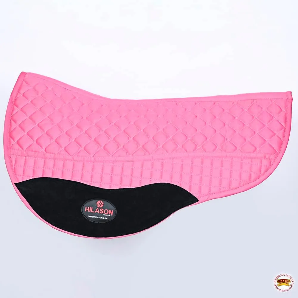 HILASON Western Endurance Round Skirt All Purpose Horse Saddle Pad | Saddle Pad for Horse Riders | Saddle Pads Western| Horses Saddle Pads | Horse Riding Pads | Western Saddle Pads for Horses