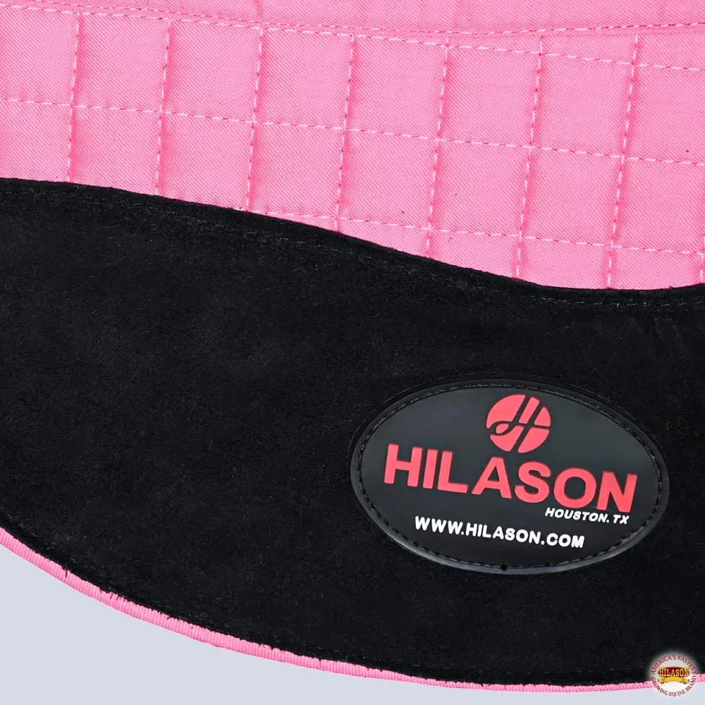 HILASON Western Endurance Round Skirt All Purpose Horse Saddle Pad | Saddle Pad for Horse Riders | Saddle Pads Western| Horses Saddle Pads | Horse Riding Pads | Western Saddle Pads for Horses