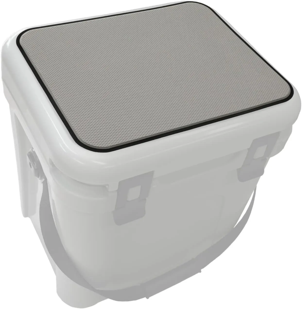 Hjdeck Cooler Pad for YETI Roadie 24 Cooler Seat Cushion Soft Self-Ahesive Cooler Pad Accessory