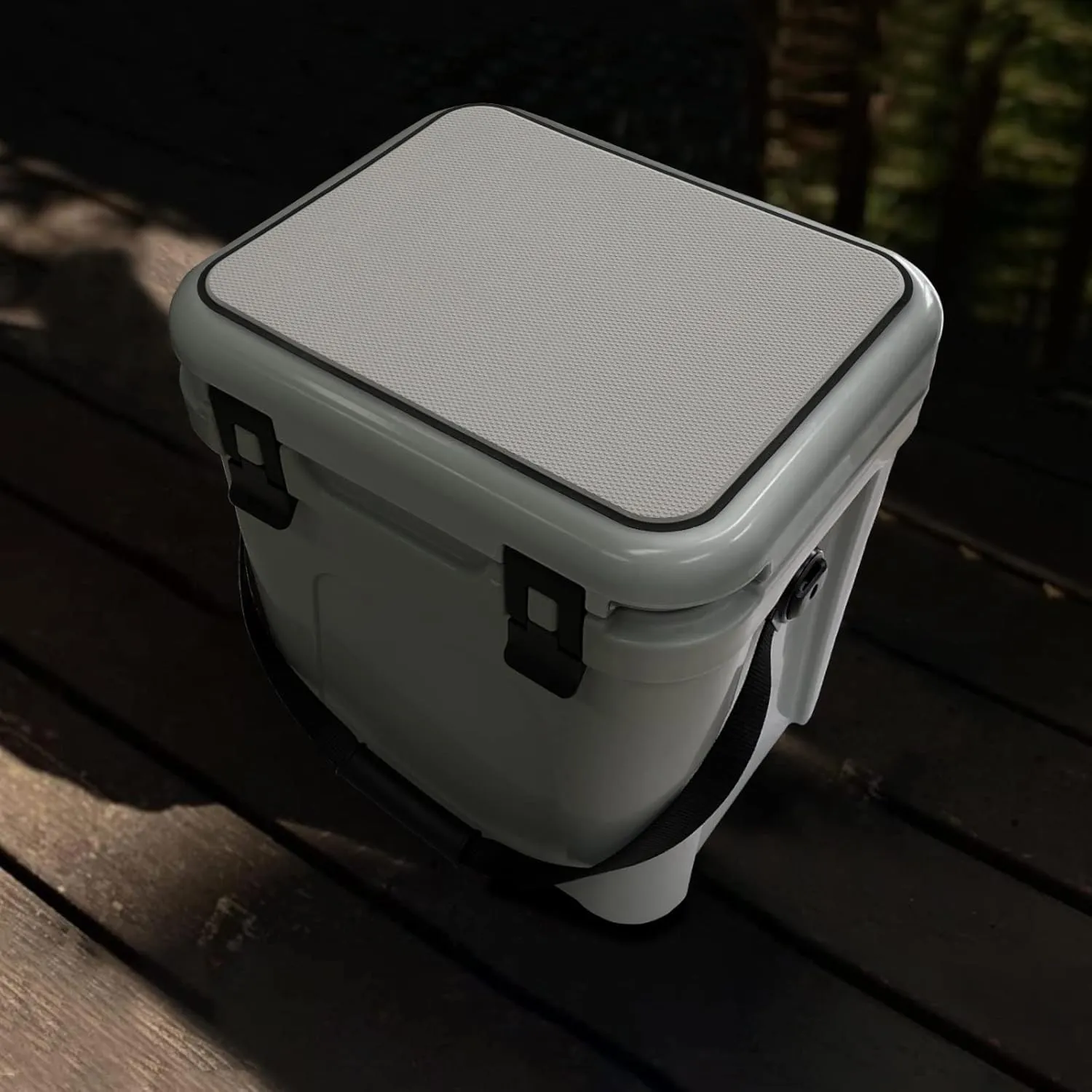 Hjdeck Cooler Pad for YETI Roadie 24 Cooler Seat Cushion Soft Self-Ahesive Cooler Pad Accessory