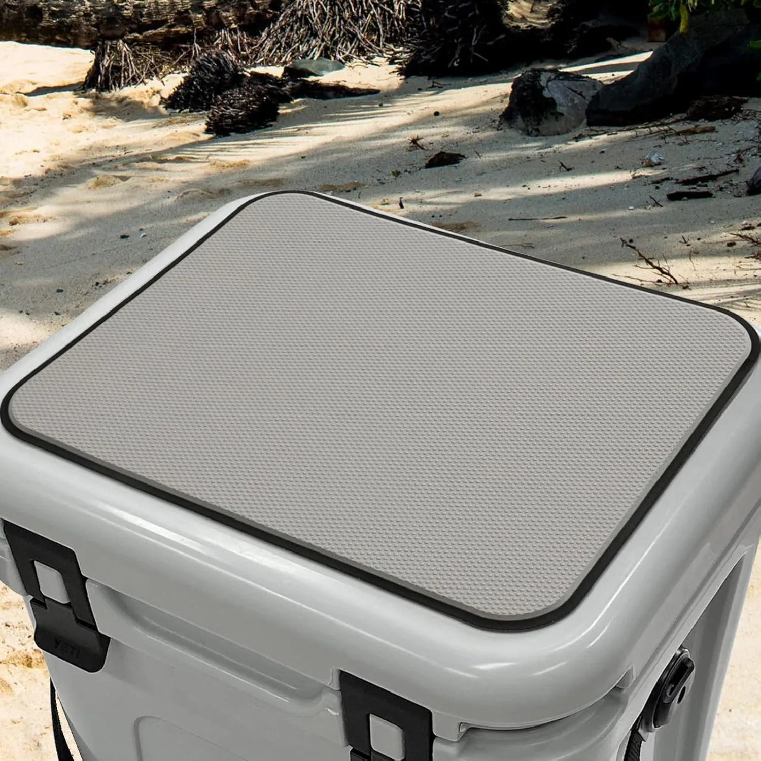 Hjdeck Cooler Pad for YETI Roadie 24 Cooler Seat Cushion Soft Self-Ahesive Cooler Pad Accessory