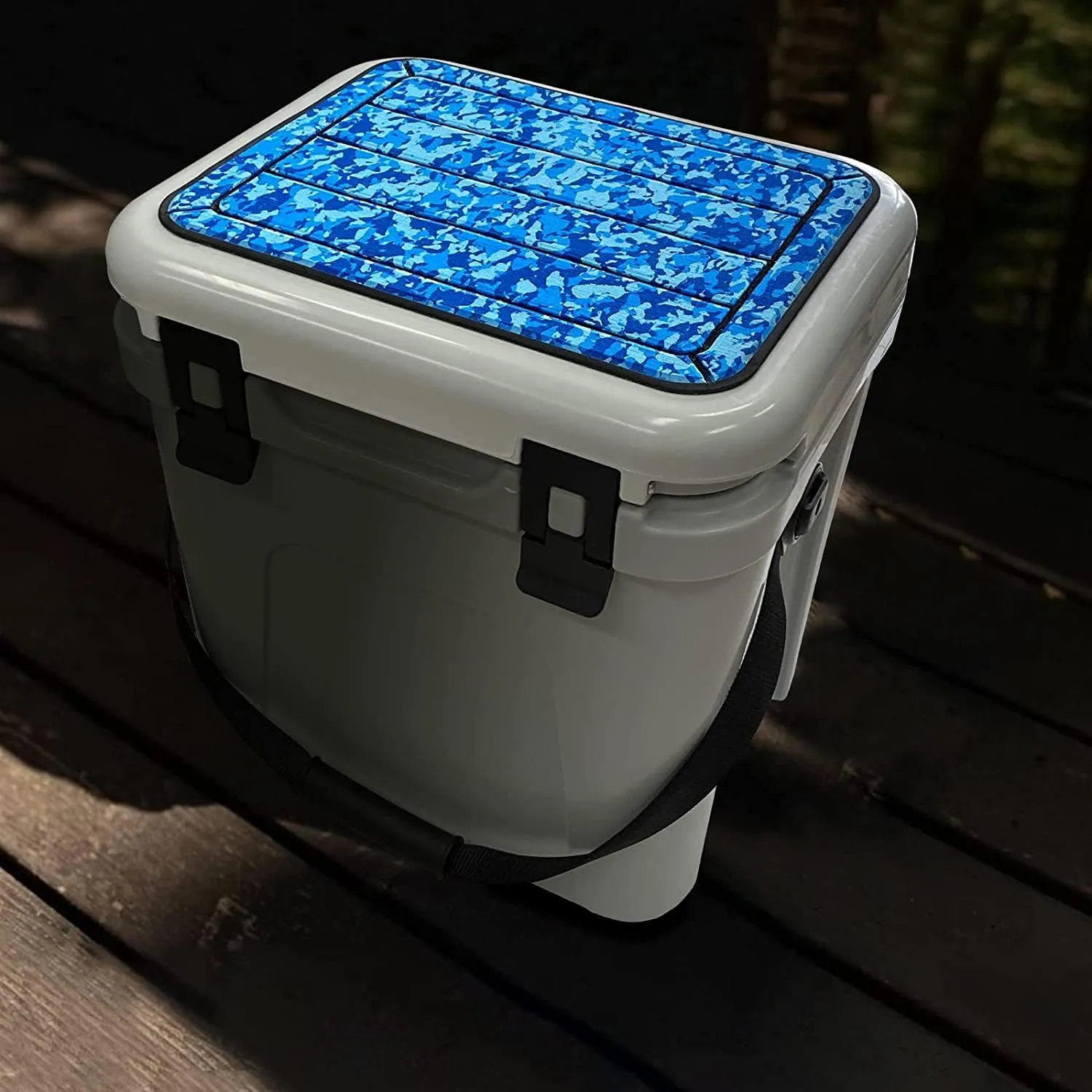 Hjdeck Cooler Pad for YETI Tundra 35L 45L 65L Cooler Seat Cushion Soft Self-Ahesive Cooler Pad Accessory