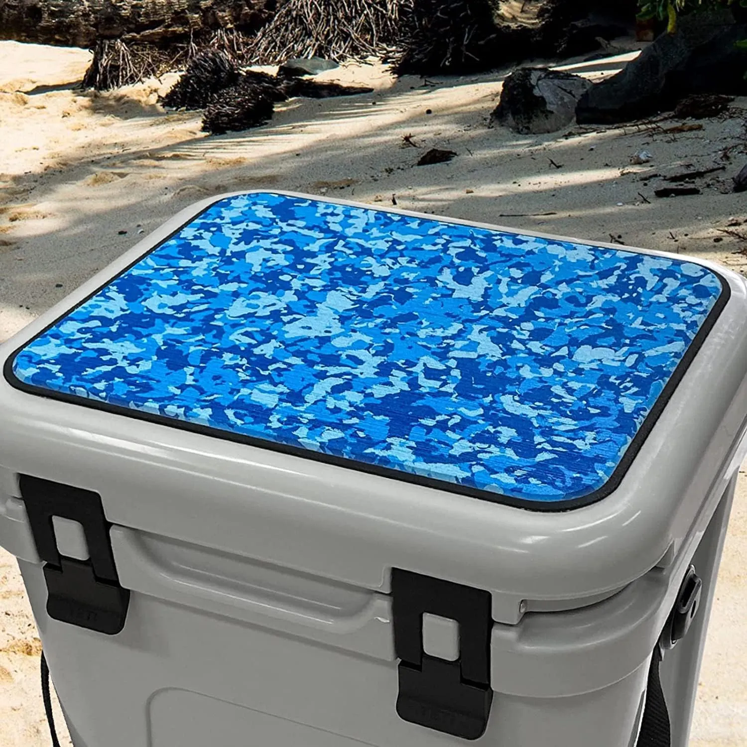 Hjdeck Cooler Pad for YETI Tundra 35L 45L 65L Cooler Seat Cushion Soft Self-Ahesive Cooler Pad Accessory