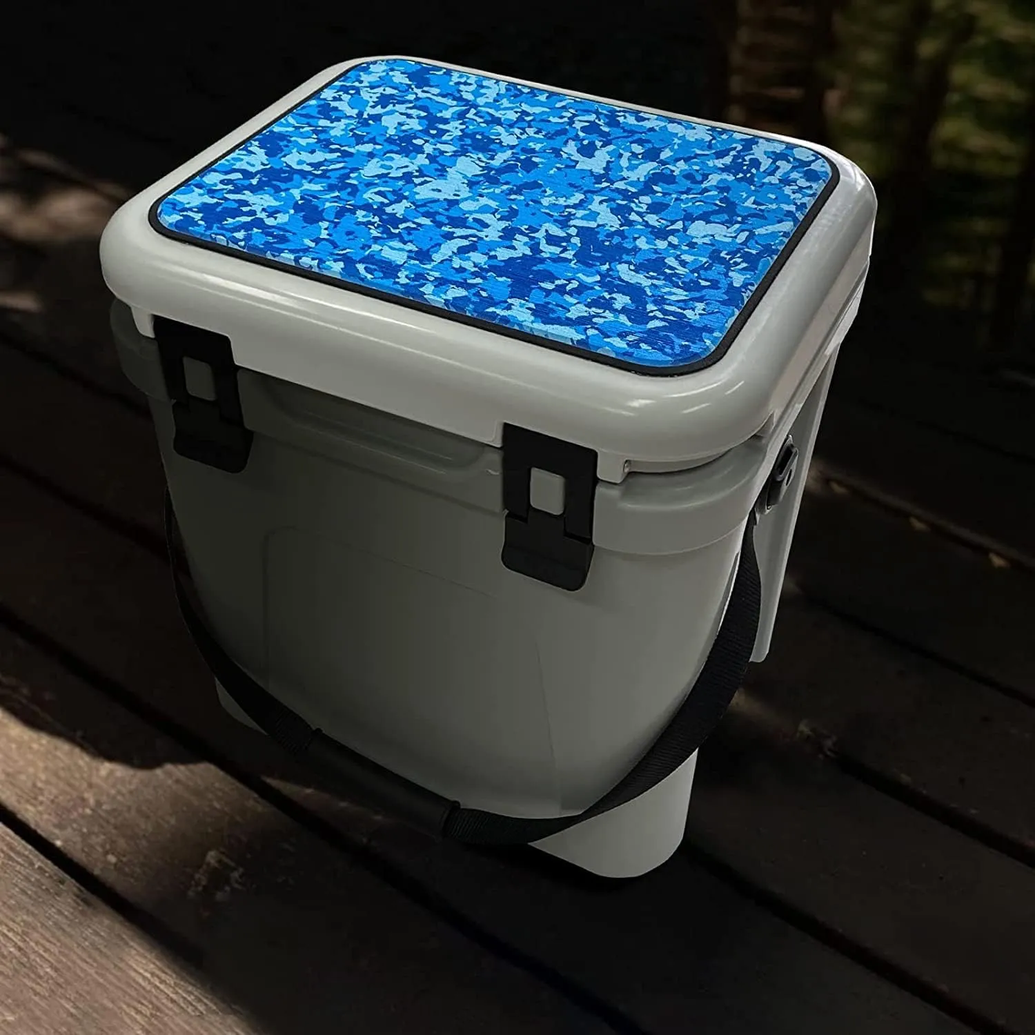 Hjdeck Cooler Pad for YETI Tundra 35L 45L 65L Cooler Seat Cushion Soft Self-Ahesive Cooler Pad Accessory