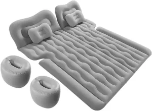 Inflatable Mattress, Car Camping Bed, Multifunctional Inflatable Sleeping Pad, Fast Inflation and Deflation, 72-Hour Leakage Test (Six)