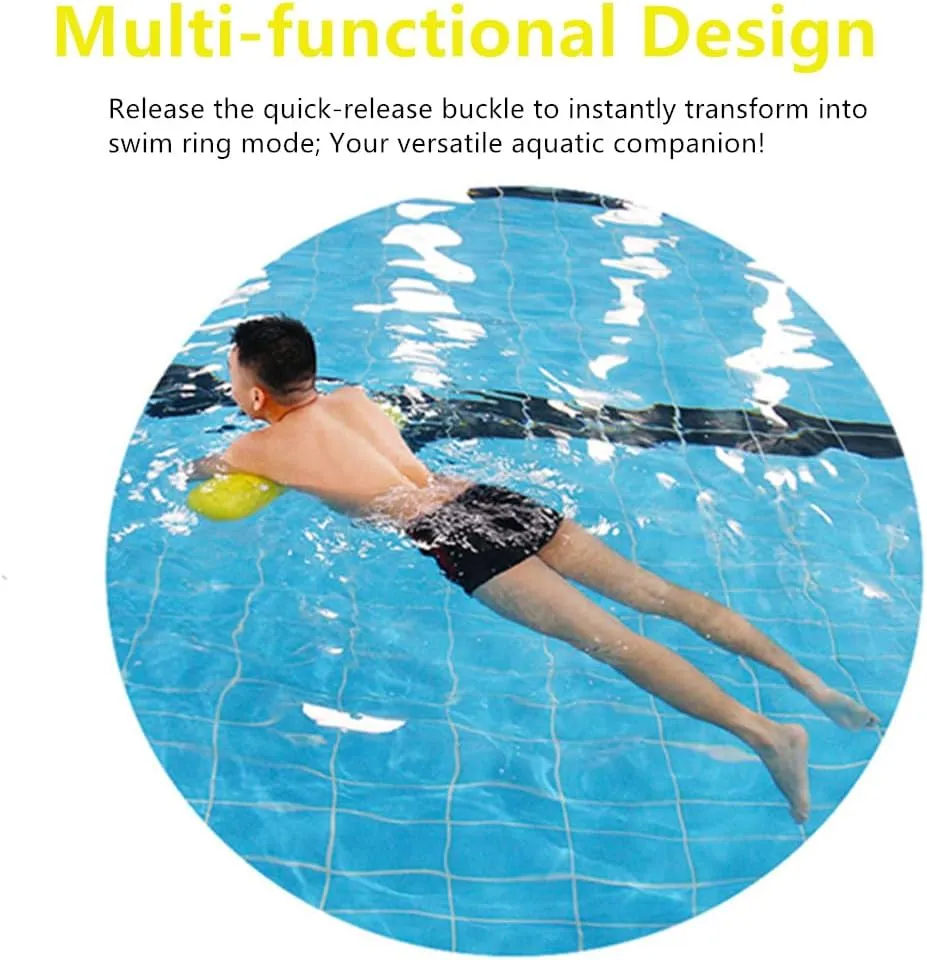 Inflatable Pool Floats Hammock,Multi-Purpose Water Floating Inflatable Hammock Lounges Pool Float Adult for Swimming Pool, Beach, Outdoor (Yellow Floating Hammock)