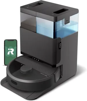 iRobot Roomba Plus 405 Combo Robot Vacuum & Mop   AutoWash Dock - Spinning Mop Pads, Self-Empties, Pad Washing & Drying, Self-Cleaning, Pad-Lift, LiDAR Navigation